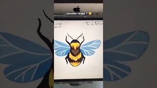 Larga vida a las abejas❤️ #artworkout #dibujo #dibujoscreativos #aprendiendoadibujar