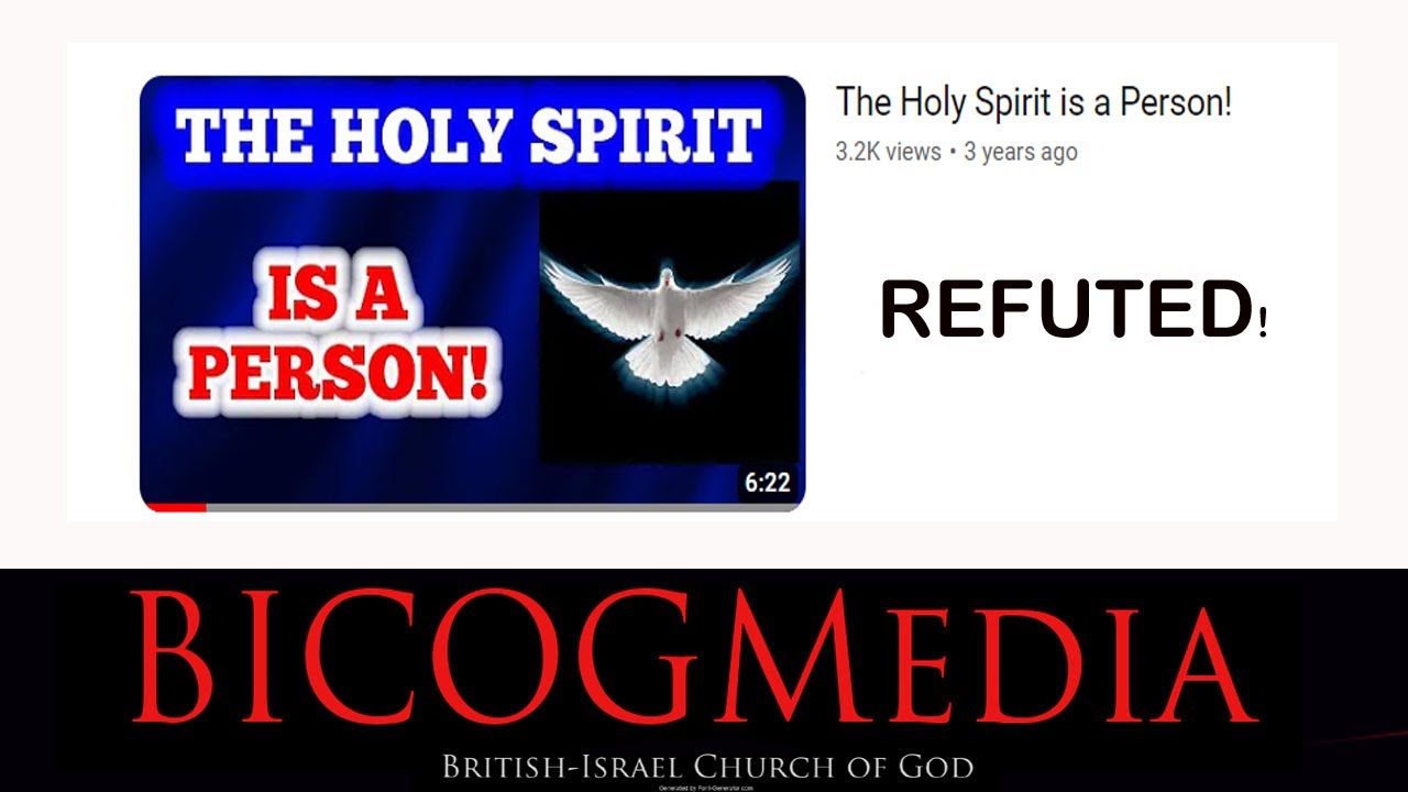 Bible misconceptions peter salemi refutes the holy spirit is a person