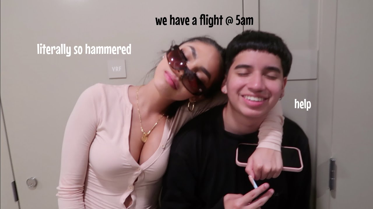 we partied too hard and missed our flight…