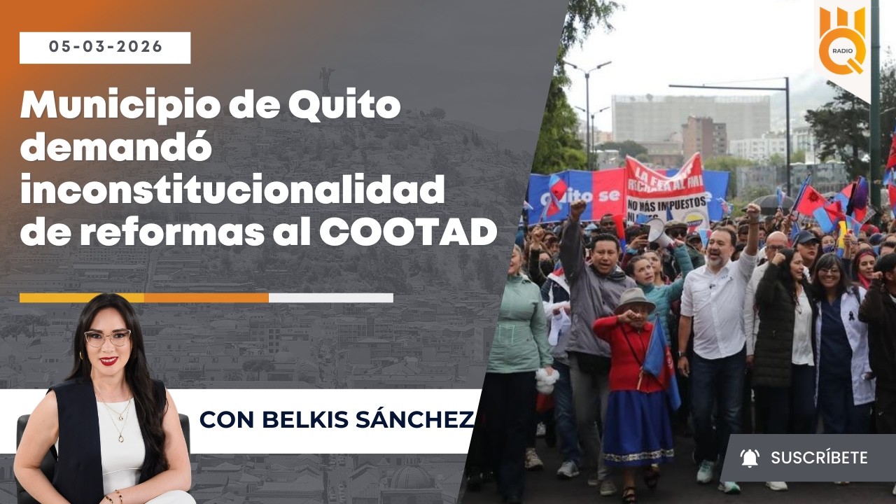 🔴Municipio de Quito demandó inconstitucionalidad de reformas al COOTAD | MQnoticias, primera emisión