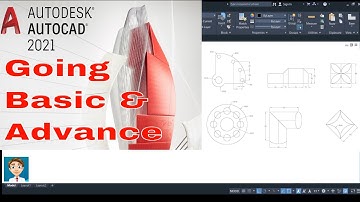 Autocad Practice Drawing | Exercise 3 | Basic & Advanced Tutorial