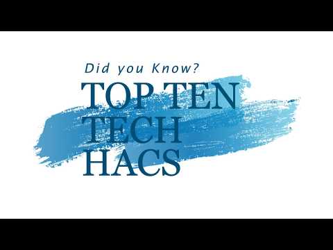 Top 10 Tech Hacks That You Didn't Know!!!