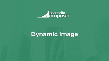 Ascendix Composer: Dynamic Image element