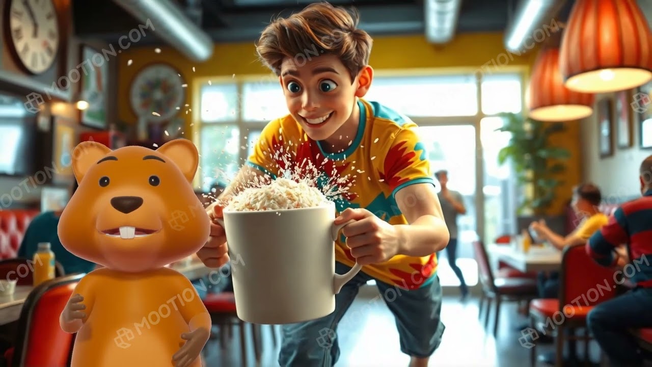 “MegaToon Cafe Chaos! You Won’t Believe This!”