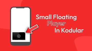 Small Floating Video Player In-  Kodular, Niotron, MIT App Inventor