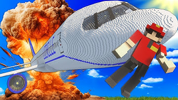 We Crashed Our Plane with a NUCLEAR STRIKE in Teardown Multiplayer Mods!