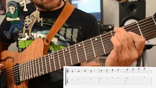 Beginning 8 String Guitar Vol 2. Minor Scale/Chord Shapes + Sequencing