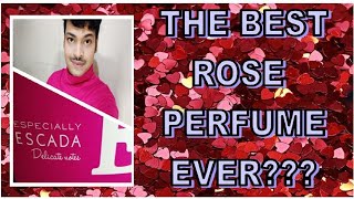 ESPECIALLY ESCADA DELICATE NOTES PERFUME REVIEW| AWESOME ROSE PERFUME| PERFUME REVIEW 2020