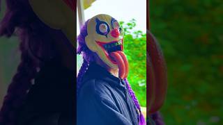 The Smiling Man has stolen Rumi's wig! Abby... run! 😱🤡 #kpopdemonhunters #rumi #abby