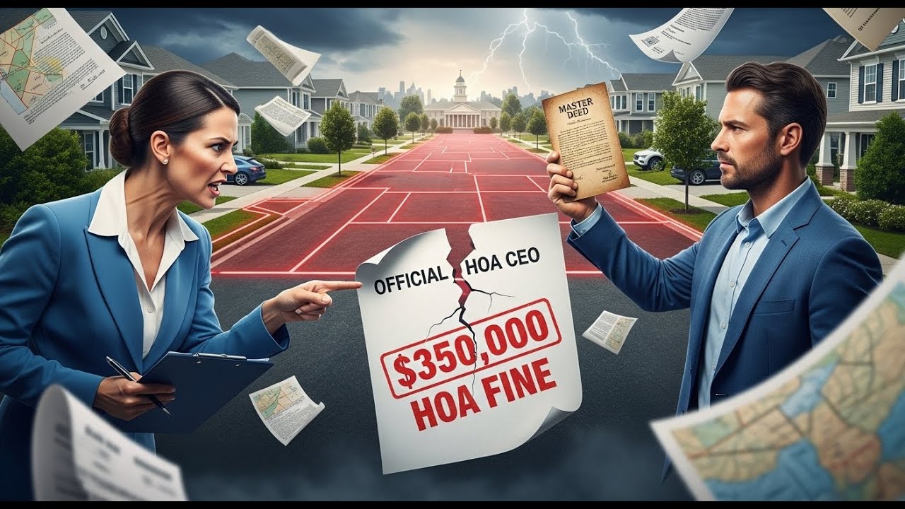 HOA Fined Me $350,000 for “Violations” — Then I Discovered I Own Their Entire Neighborhood