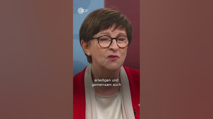 Saskia Esken über Koalitionsverhandlungen |  #Short #Shorts #SPD