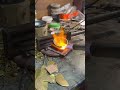 gold meking #shortsfeed #blacksmith