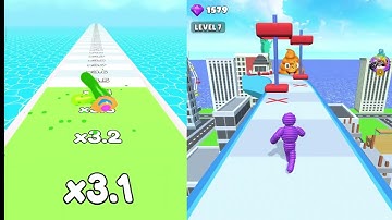 Join Blob Clash 3D vs Rope Man Run – Satisfying ASMR Gameplay