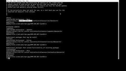 CentOS 6.10 - YumRepo Error: All mirror URLs are not using ftp, http[s] or file.
