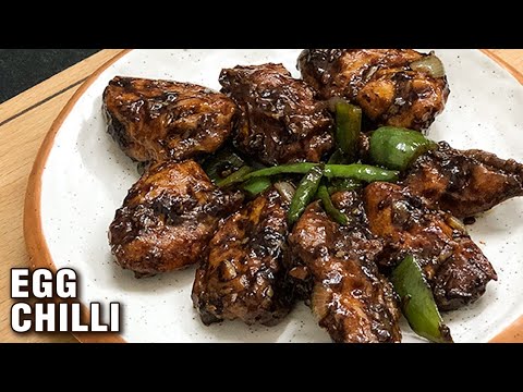 Egg Chilli Recipe   How To Make Chilli Eggs At Home   Egg Fritters   Egg Snack Recipe By Tarika