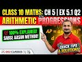 Class 10 Maths Chapter 5 Exercise 5.1 Q2 | AP Chapter Class 10 | NCERT 2026​