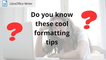How to format paragraphs in LibreOffice Writer 2024