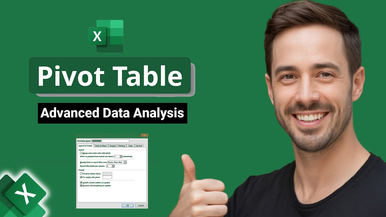 Make Dynamic Pivot Tables (Slicer + Grouping Tutorial!) - YouTube