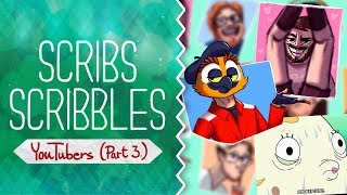 OH NEPTUNE~ || Scribs Scribbles - YouTubers (Part 3)