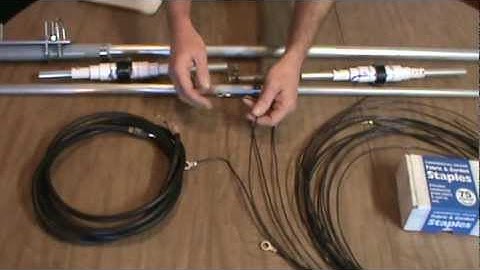 10/15/20m Trap Vertical Antenna, Part 4 of 4