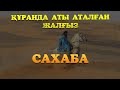 Құранда аты аталған жалғыз сахаба