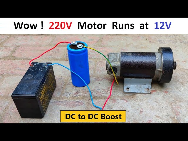 Make 12v to 220v DC to DC Boost Converter ( Voltage Step Up ) for DC Motor  1000W 