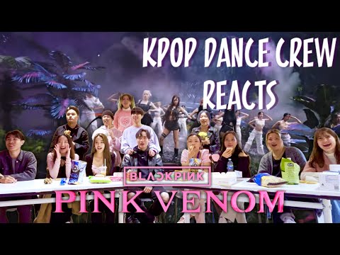 Kpop Dance Crew Reacts To Blackpink - Pink Venom Mv | By Bias Dance From Australia