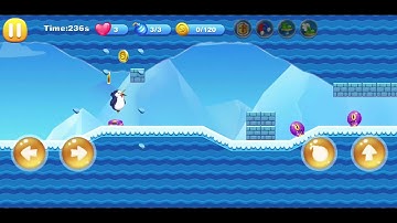 Penguin Run 2 - Level 15 Walkthrough | Android Game
