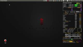 CONKY SYSTEM MONITOR / Conky + Conky-Manager