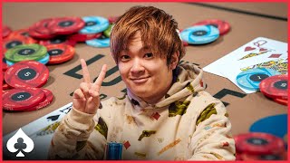 Masato Returns For No Limit Hold' Em | $5/5/10 (Match The Stack)