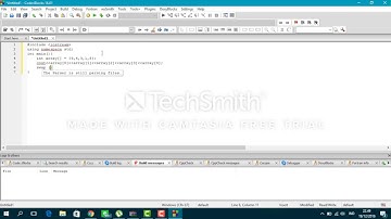 Menukar Nilai dan Mencari Nilai Berpangkat dengan C++