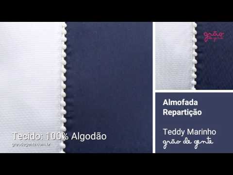 Almofada Repartições Teddy Marinho | Ref: 51243