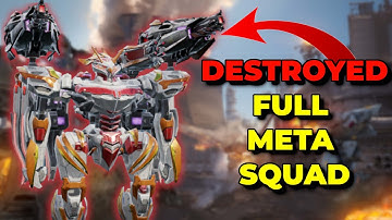WR - Full Meta Squad Stood No Chance Against My Karura Glaive Aether | War Robots