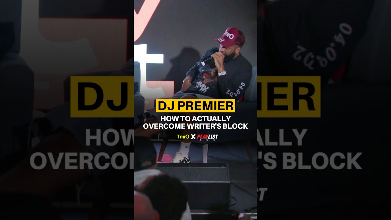 DJ Premier On Writers Block & Working With Nas #nas #djpremier