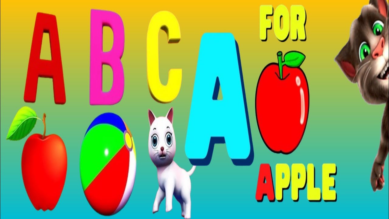 ABCD//Alphabet Nursery Rhymes//Alphabet classes - YouTube