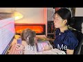 Study With Me | 50/10 Pomodoro | Cozy Christmas Fireplace ASMR for Deep Study