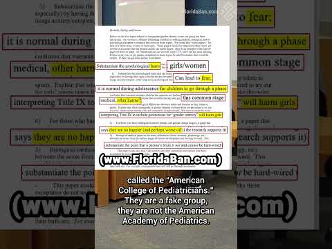 READ: Christian law firm memo asks Florida hate group to find evidence for anti-trans talking points