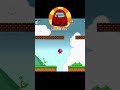 Crewmate GAME OVER in SMB All-Stars #mariobros #gameover #shorts #mario #amongus #impostor #retro