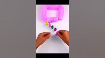 Pop Tube ASMR Relaxing DIY Video 112 | Mini Pop Tube Robot Sounds Video #Pop #Tube #asmr