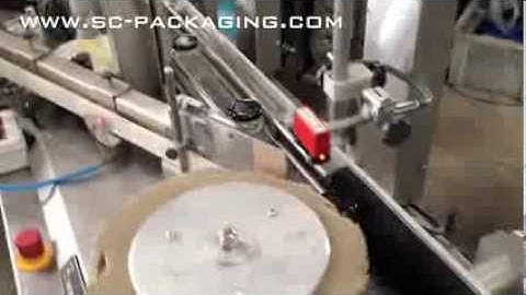 Wraparound Labelling Hexagonal Jars Automatically Newman 5FL