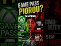 GAME PASS CUSTOMIZÁVEL: GÊNIO ou DESASTRE? #gamepass #xbox #games