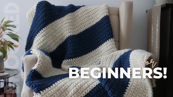 Crochet a Blankie with ONE cake! Tutorial 