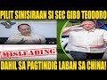 PILIT SINISIRAAN SI GIBO TEODORO DAHIL SA PAGTINDIG LABAN SA CHINA!