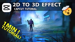 2D images to 3D animation in 1min! - CapCut tutorial ( Super easy!) screenshot 5