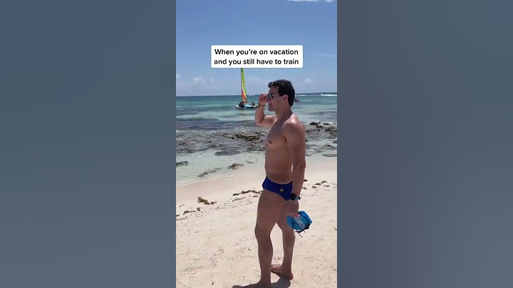 When You Have to Swim On Vacation 😂