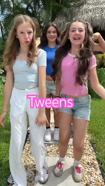 Teens or Tweens? 🩷#shorts #tiktok #shortsviral
