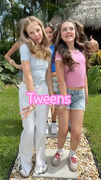 Teens or Tweens? 🩷#shorts #tiktok #shortsviral
