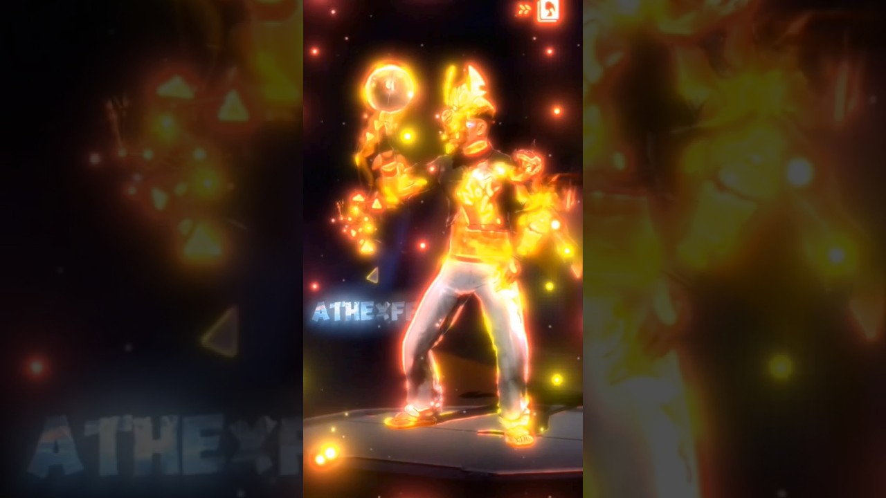 SMOOTH❤️‍🔥 YELLOW GLOW 🟡 FREEFIRE ATTITUDE STATUS XML+CLIP 