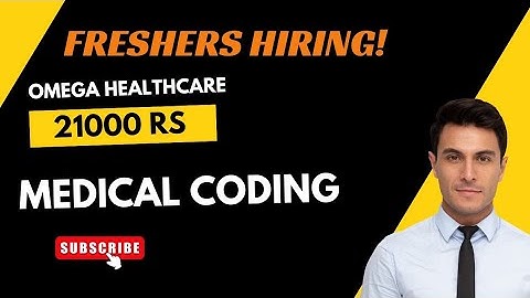 💼 Omega Healthcare Hiring | Medical Coding Jobs for Freshers | ₹21,900 Salary | Walk-in Drive 2025