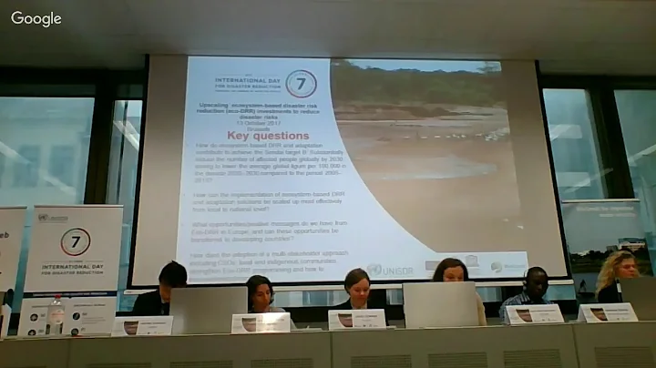 Upscaling  ecosystem-based disaster risk reduction (eco-DRR) investments to reduce disaster risks